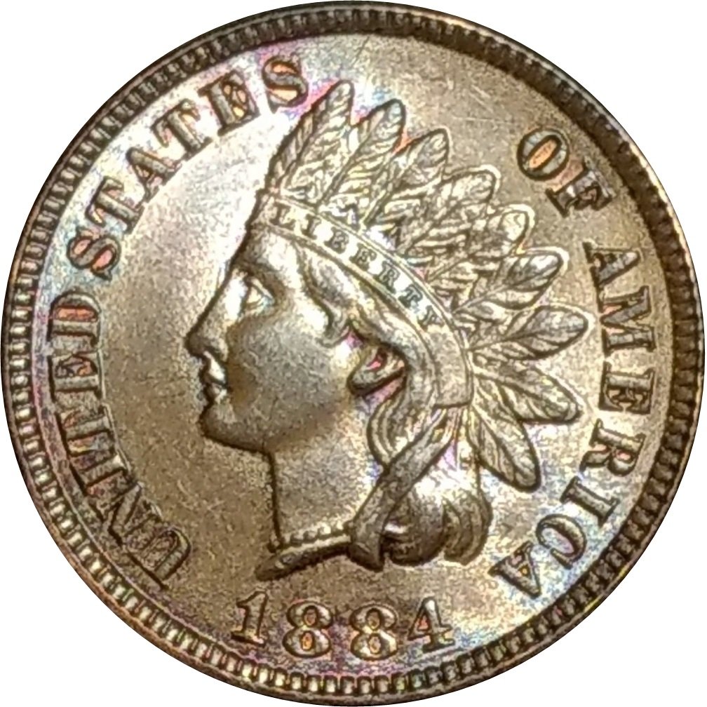 1884-Indian-Head-Cent-#m1